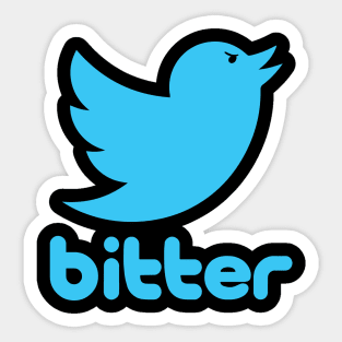 Bitter Tweet Sticker